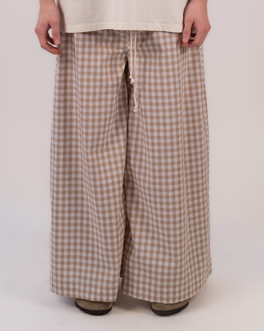 Soft Check Pants
