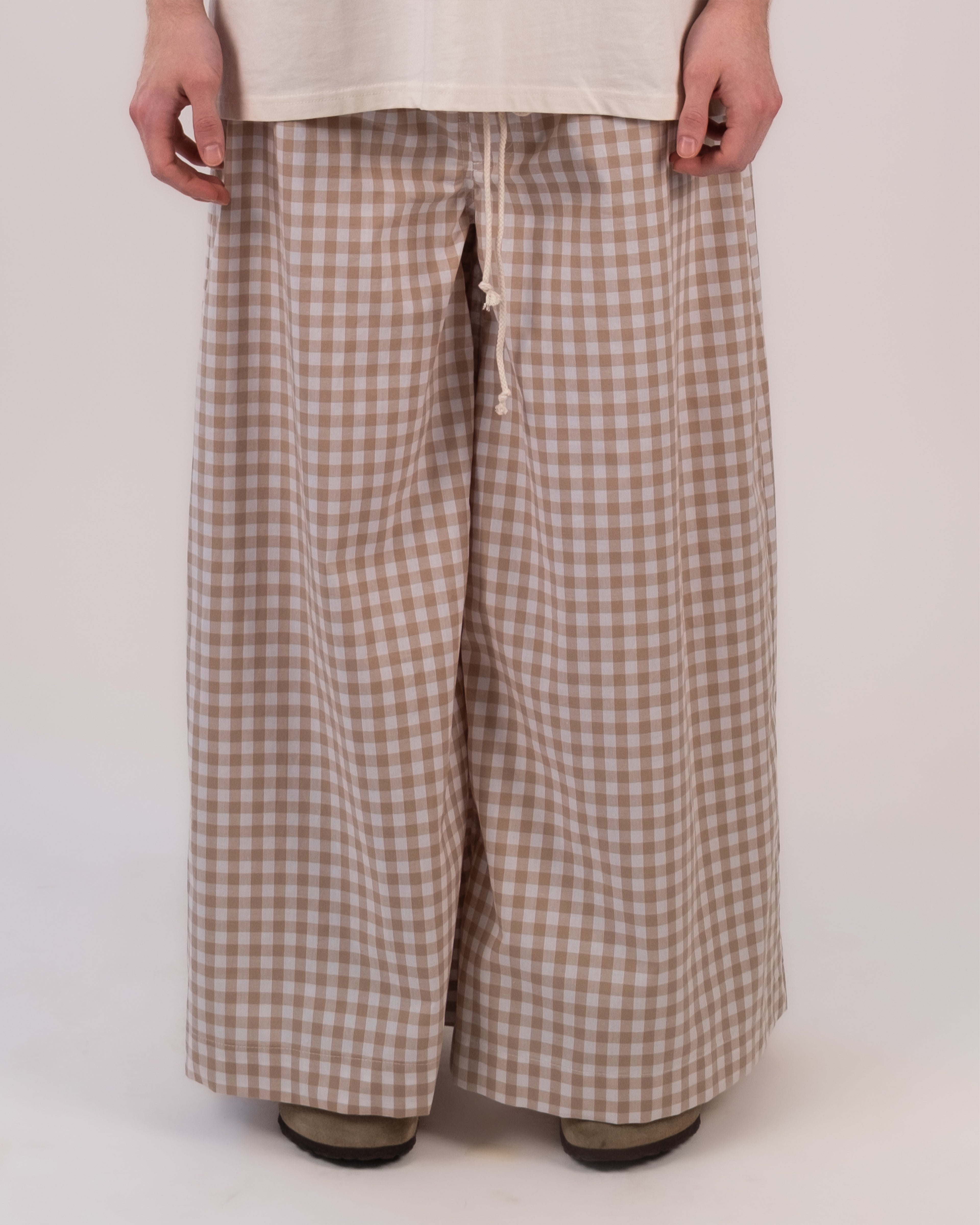 Soft Check Pants